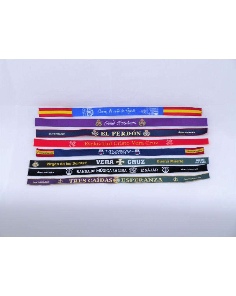 Pulseras Bordadas O Tejidas Personalizadas